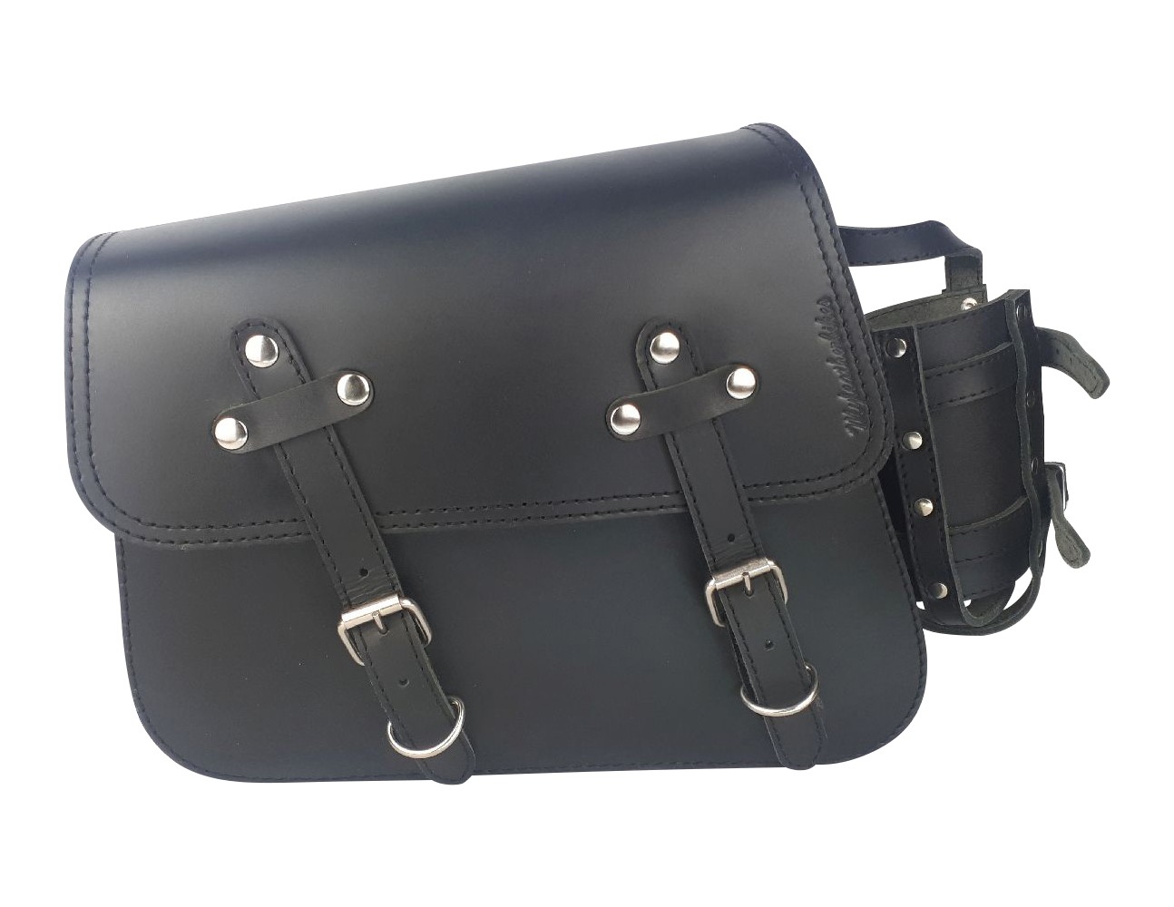 Sacoche de r/éservoir de carburant en cuir synth/étique pour Harley Sportster XL 883 1200 48