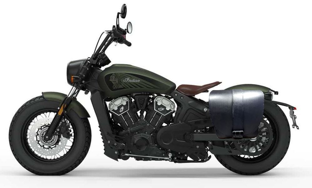 Sacoche Indian Scout Bobber Myleatherbikes